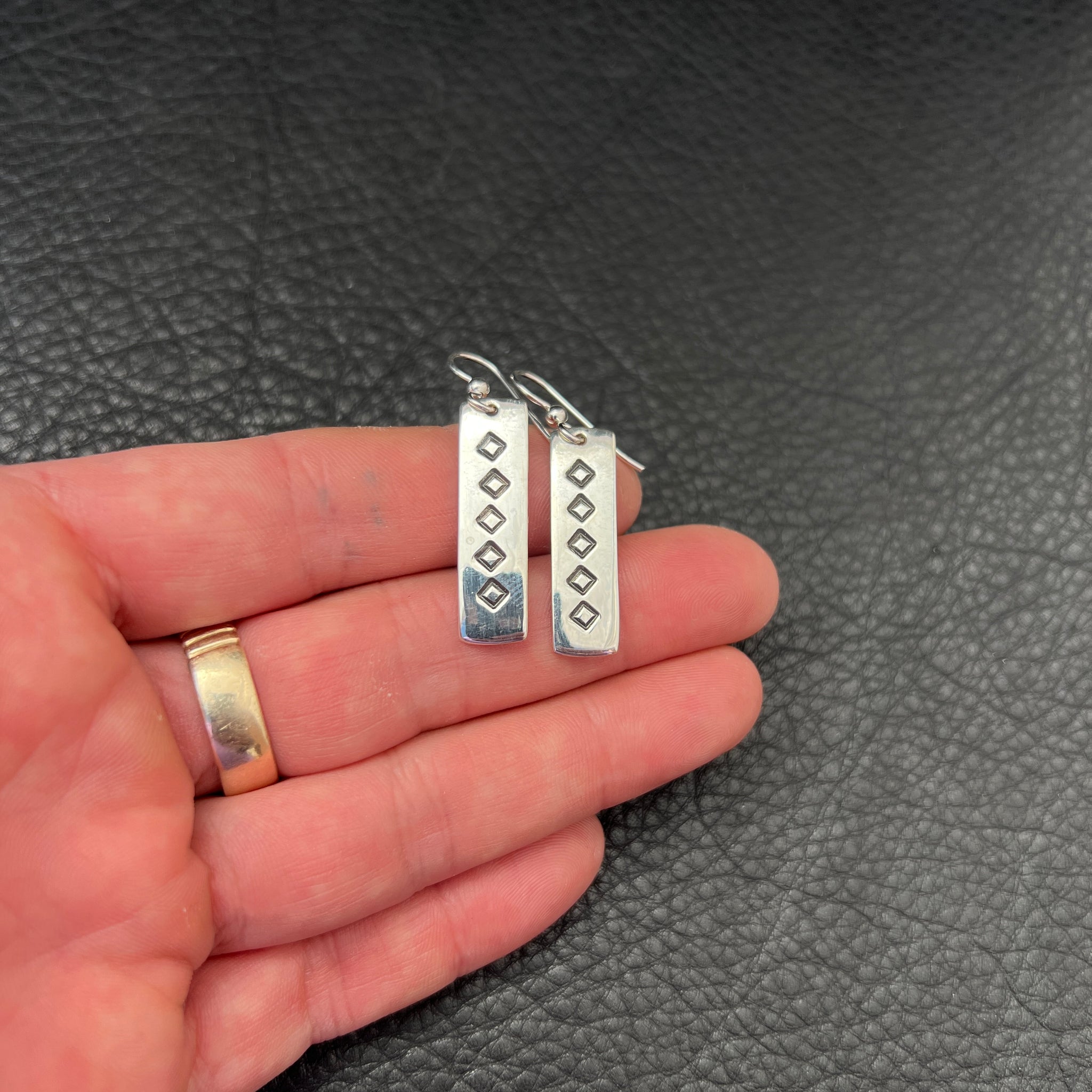 Stampwork Earrings