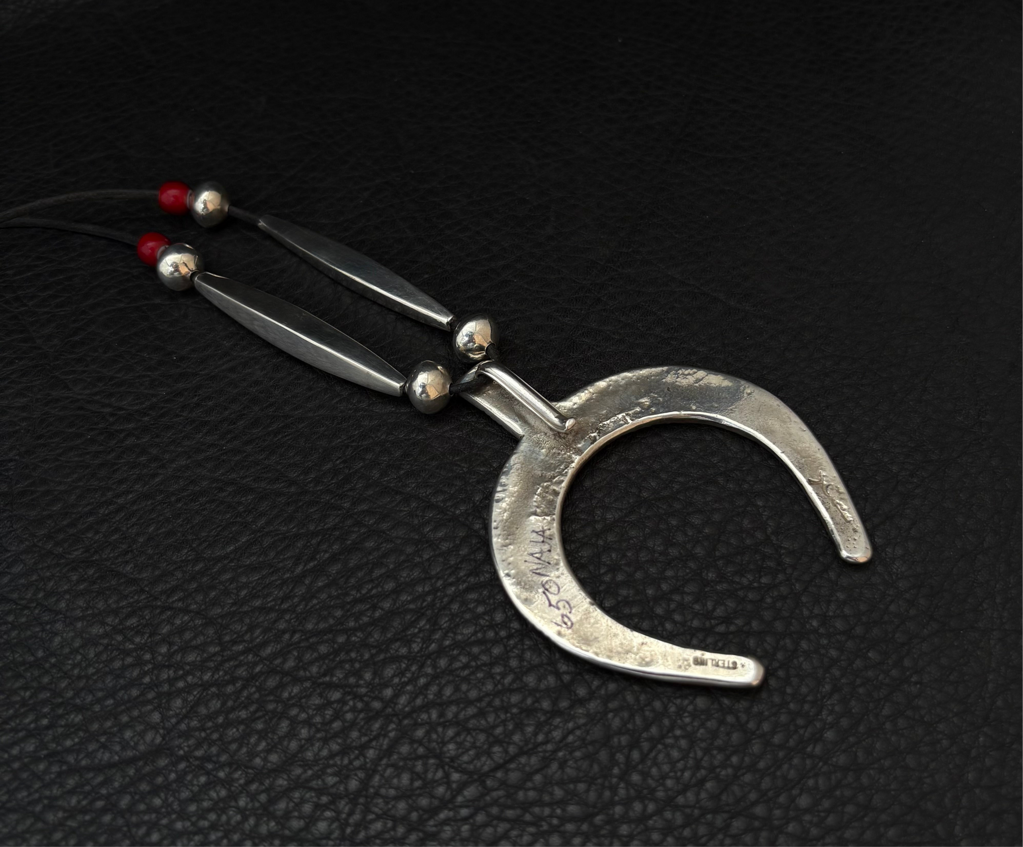 Heavy Tufa Cast Naja Pendant