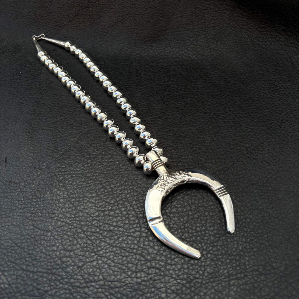 20” Bead Necklace with Naja