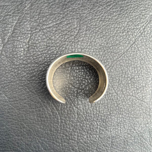 L Wide Lined Ingot Cuff