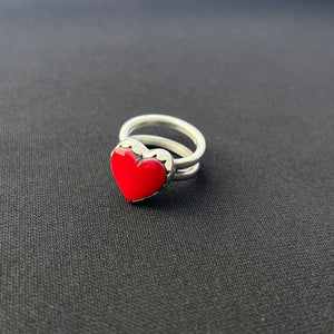 Rosarita Heart Ring #6.75