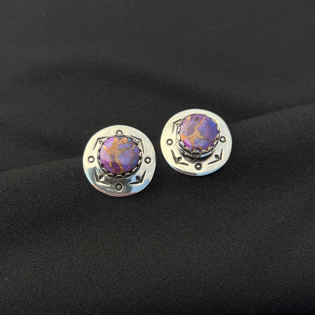 Purple Mojave Earrings