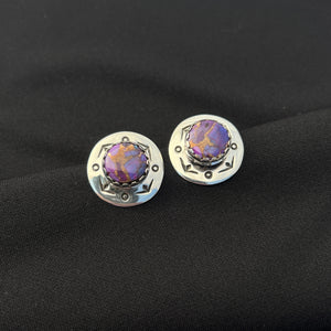 Purple Mojave Earrings