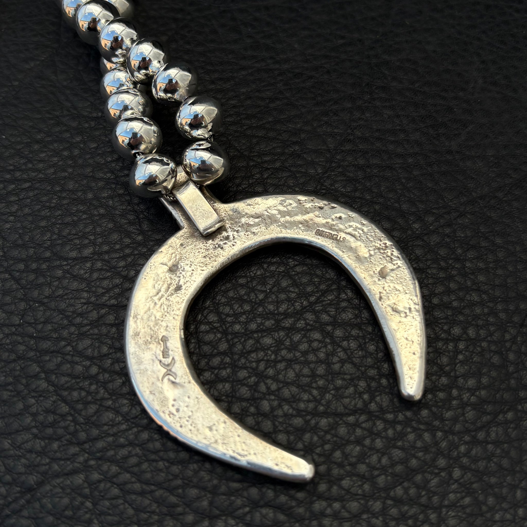 24” Bead Necklace with Naja