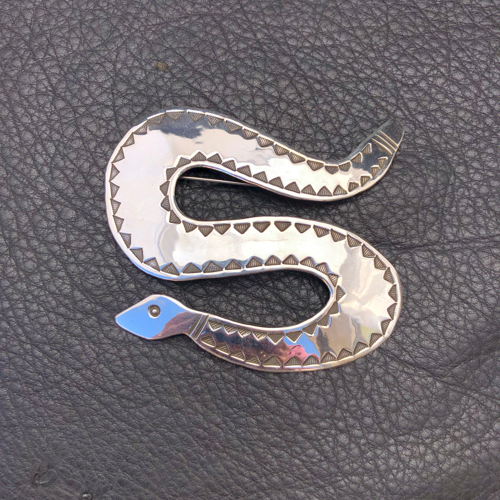 Extra Large Snake Pin